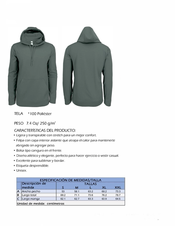SUDADERA PREMIUM 01 (100% POLIÉSTER)