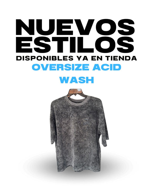 OVERSIZE ACID WASH 220gr